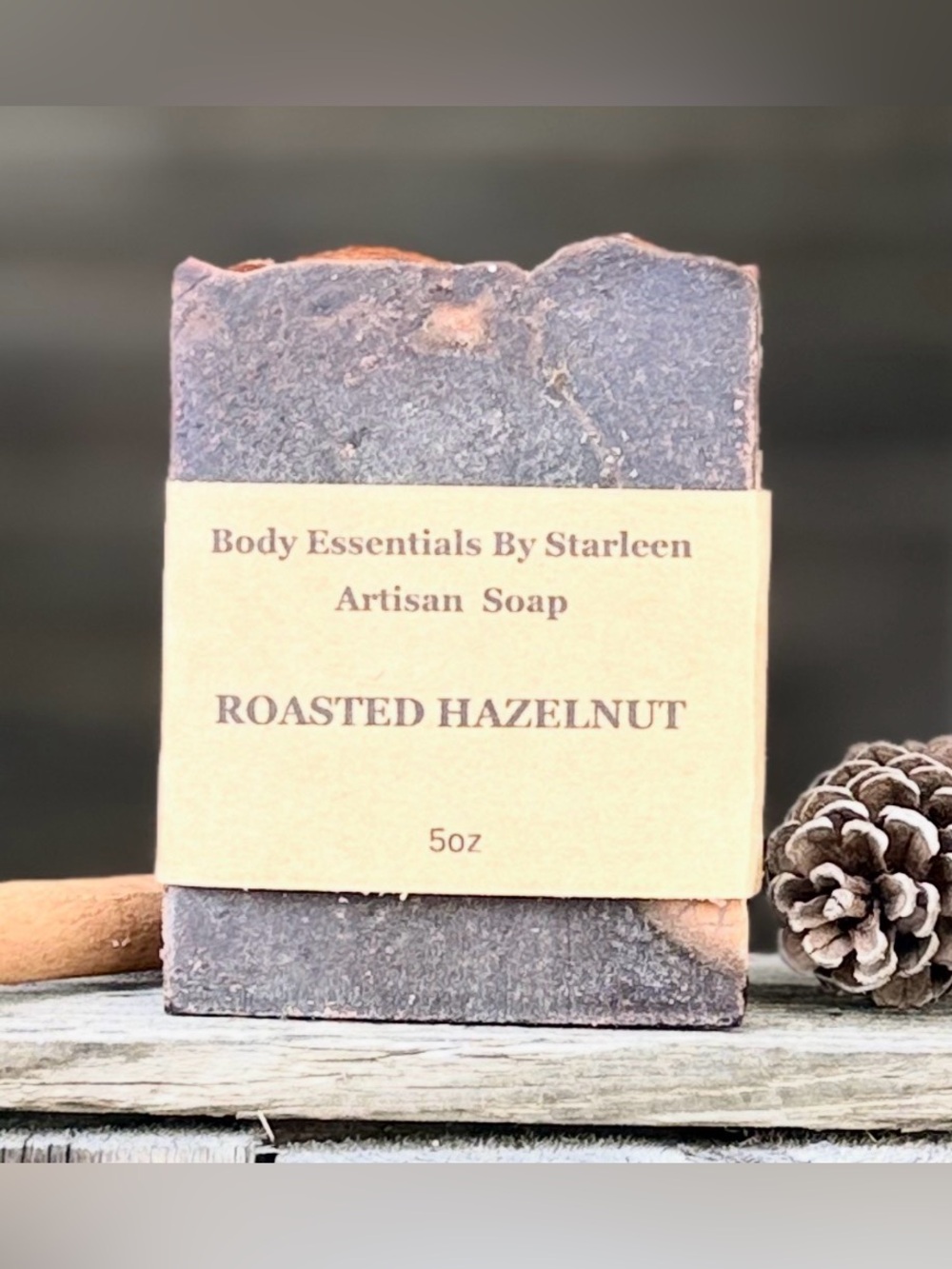 Hand Crafted - Roasted Hazelnut Artisan Soap